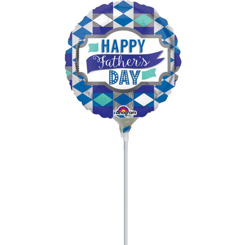Happy Fathers Day 9" Microfoil Balloon