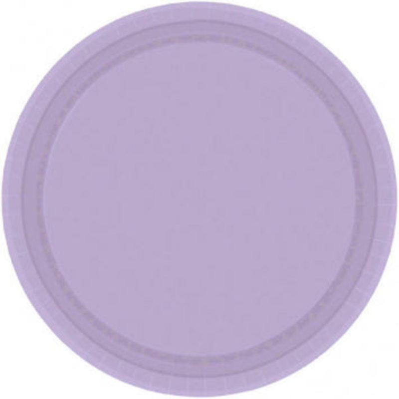 Lavender Paper Dinner Plates