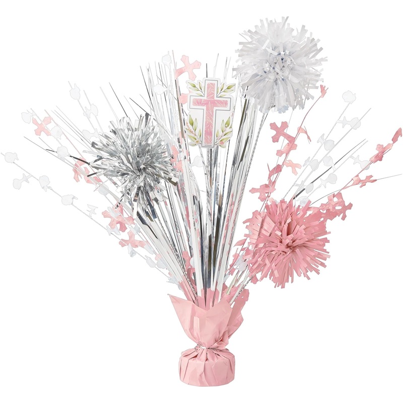 Pink Cross Spray Centerpiece