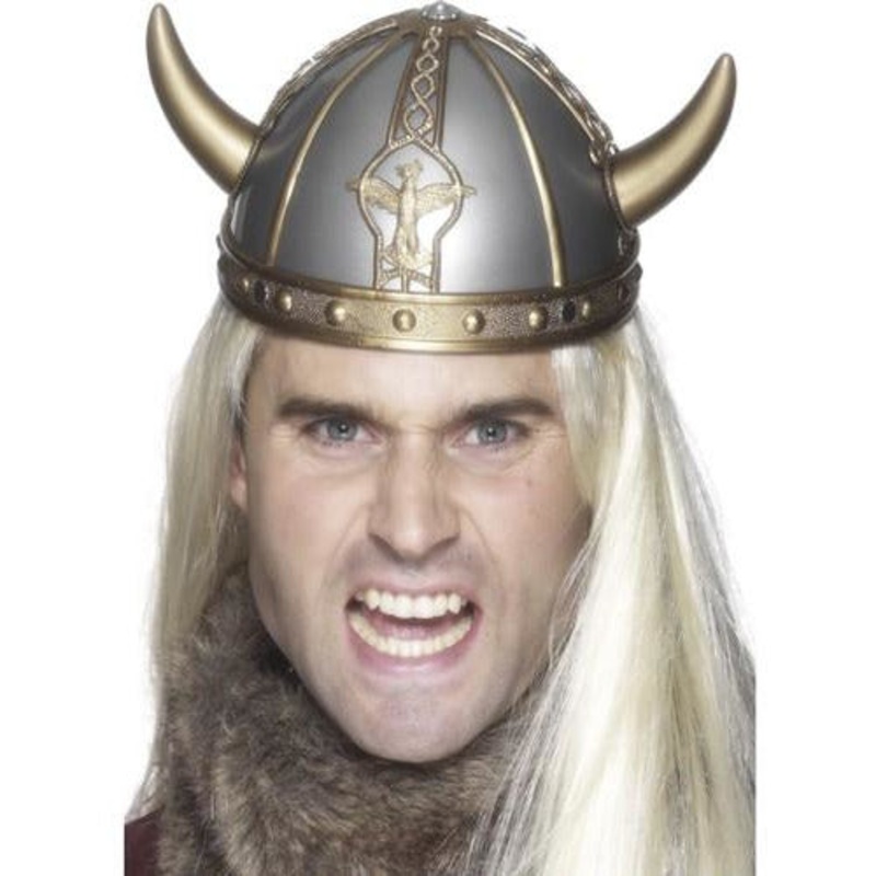 PVC Viking Helmet With Horns