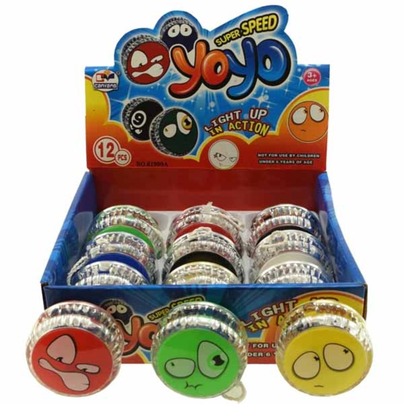 Smiley Face Light-up Yoyo