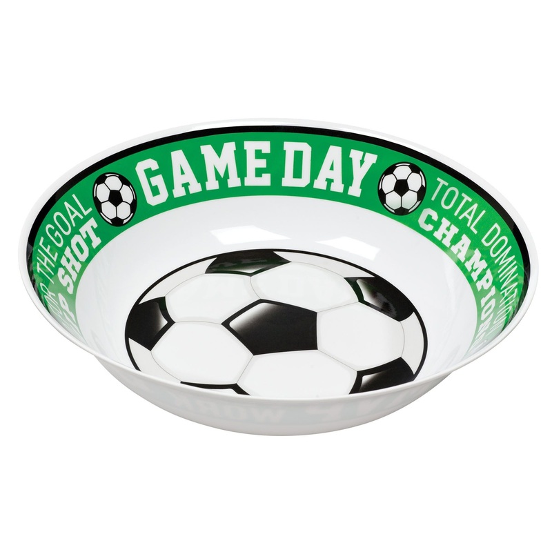 Soccer Melamine Bowl