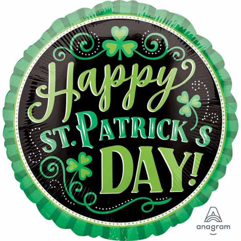 St Patricks Day 18" Foil Balloon