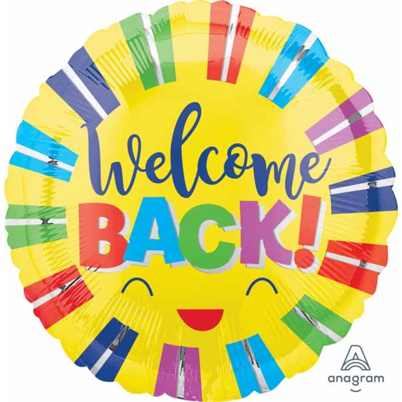 Welcome Back Sunshine 18" Foil Balloon