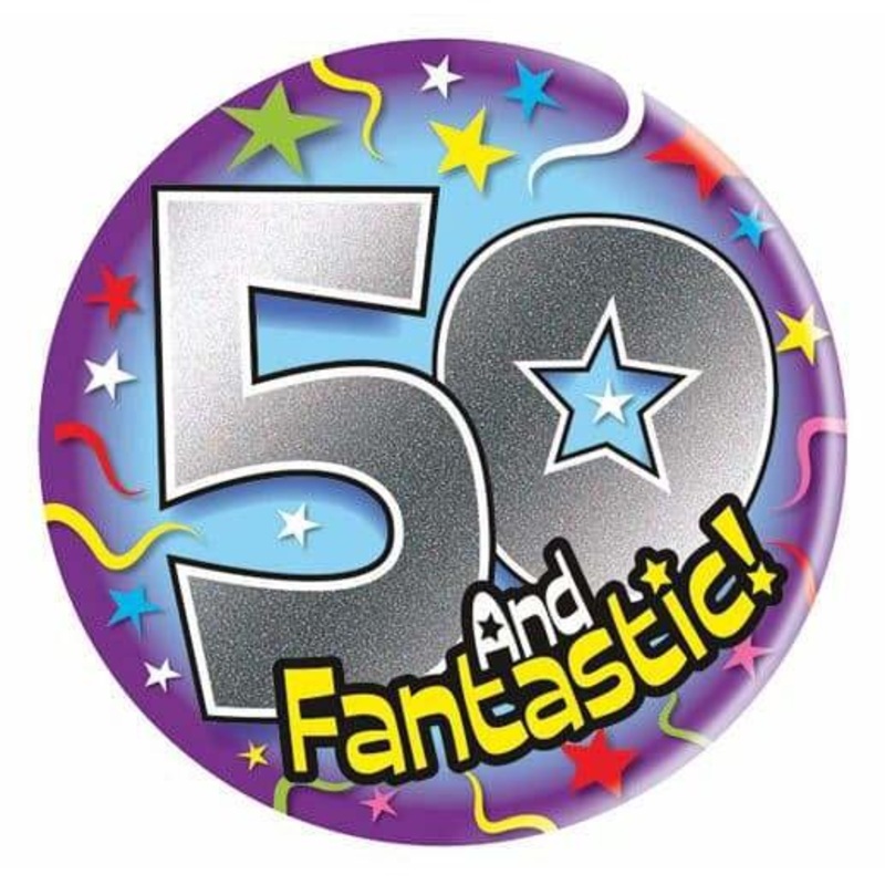 50 And Fantastic Big Badge