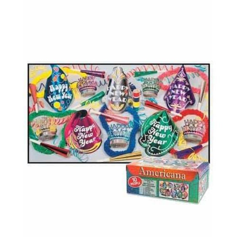 Americana New Year Party Pack For 10