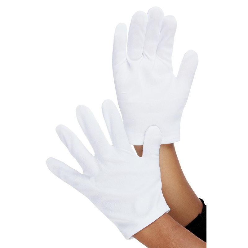 Kids Gloves, White
