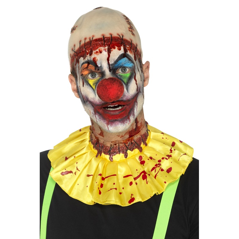 Latex Creepy Clown Instant Kit, Yellow