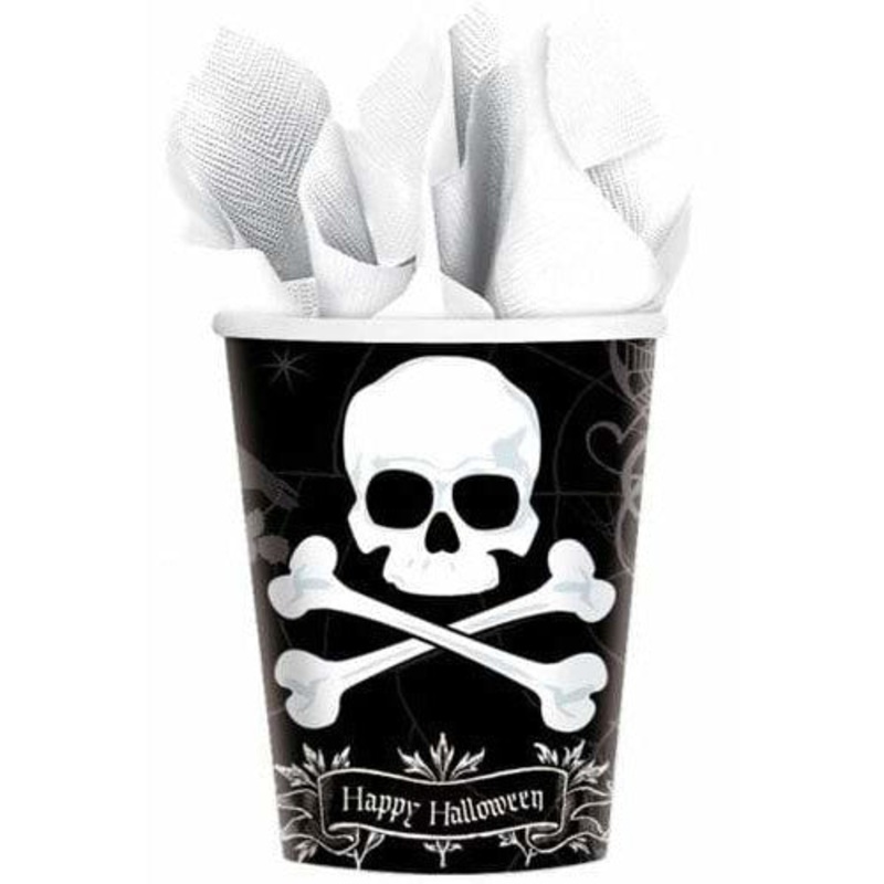 Midnight Dreary Paper Cups x18