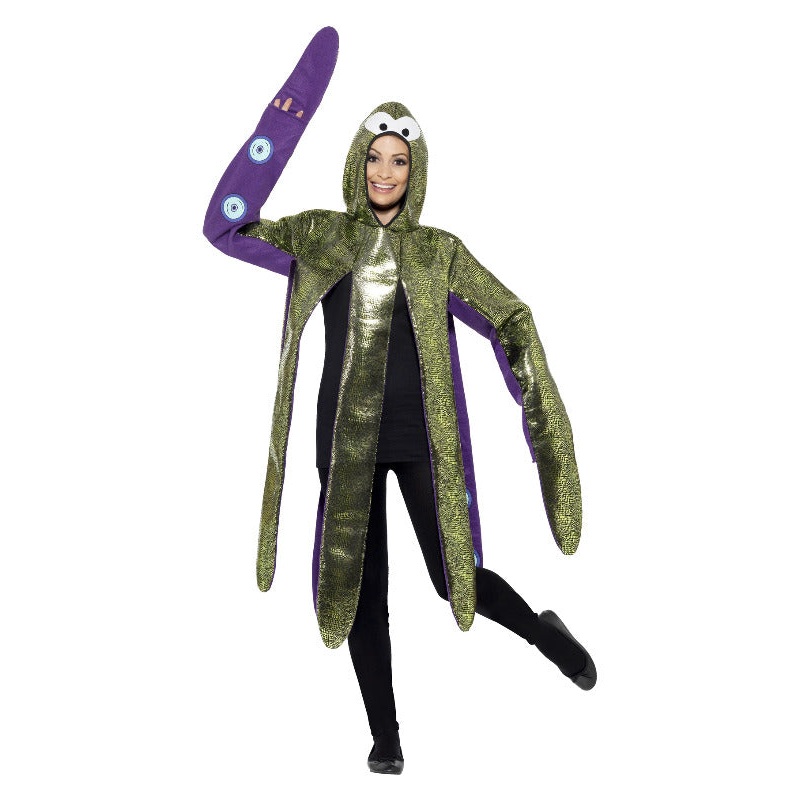 Octopus Costume, Foam Bonded, Purple