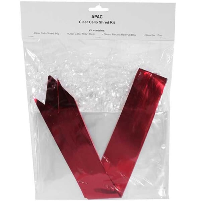 Red Bow Hamper Kit