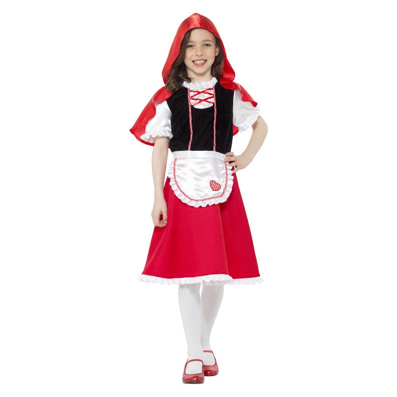 Red Riding Hood Girl Costume, Red
