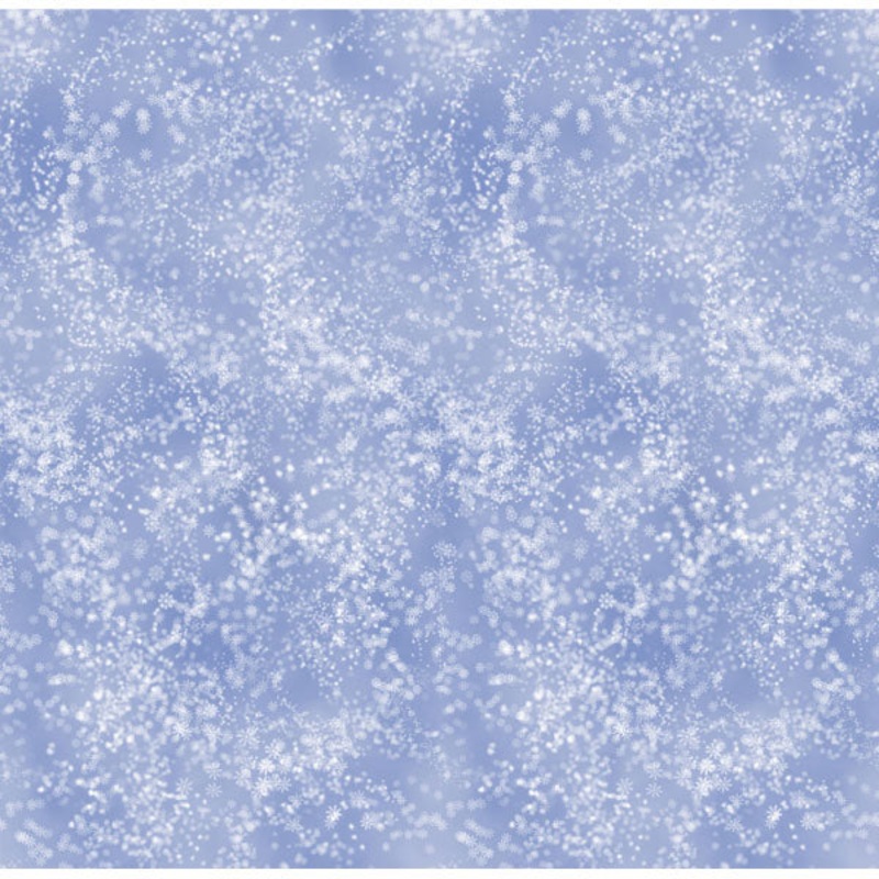 Snow Flurries Room Scene Setter