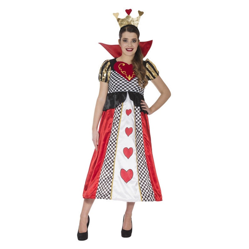 Adult Red Heart Queen, Longer Length,