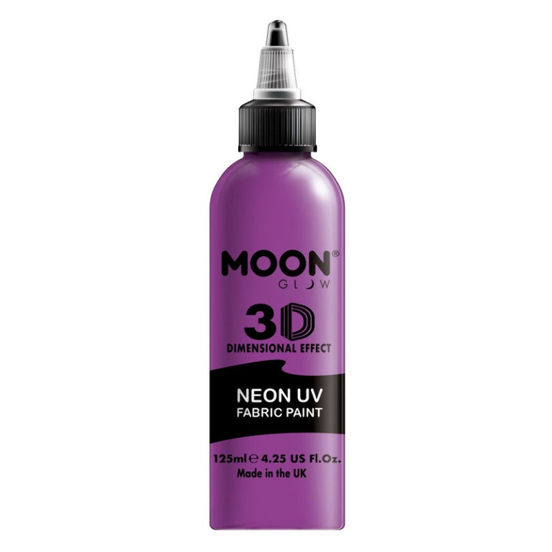 Moon Glow - Neon UV Intense Fabric Paint, Purple
