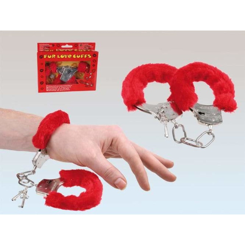 Red Furry Handcuffs