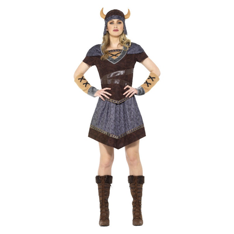 Viking Lady Costume, Brown