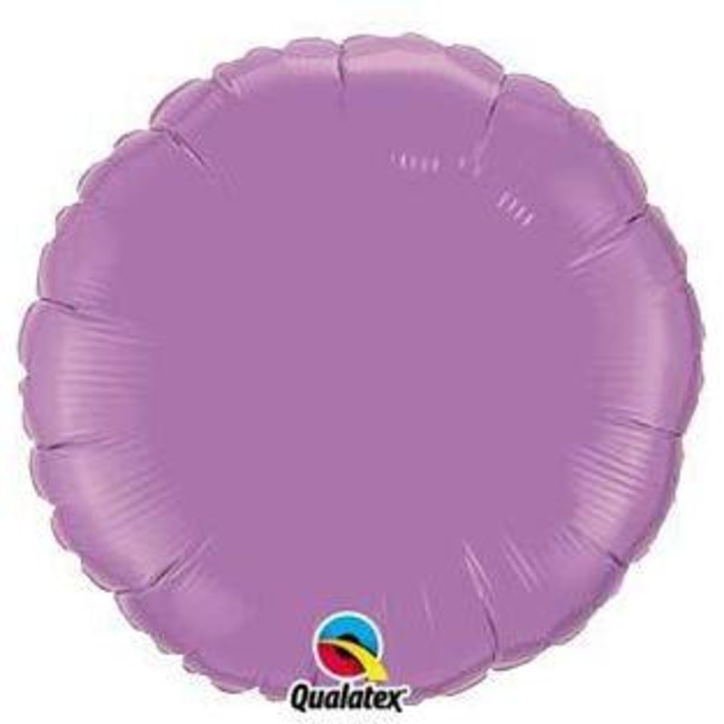 18" Spring Lilac Round Foil Balloon