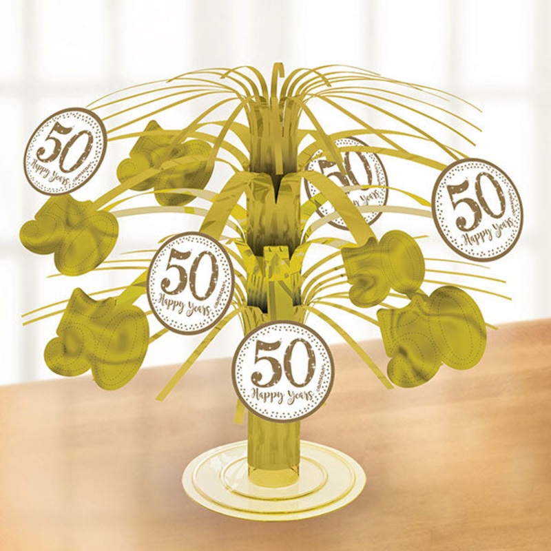 50th Gold Anniversary Centrepiece