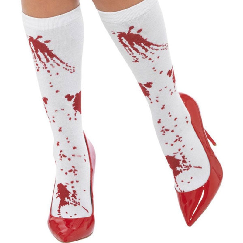 Blood Splattered Socks