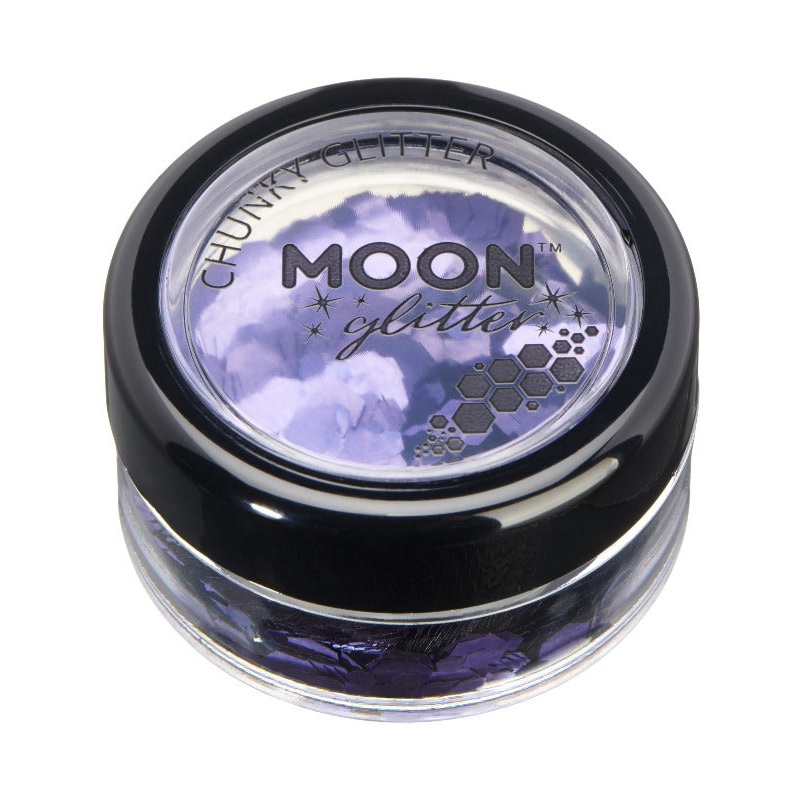 Moon Glitter Classic Chunky Glitter, Lavender