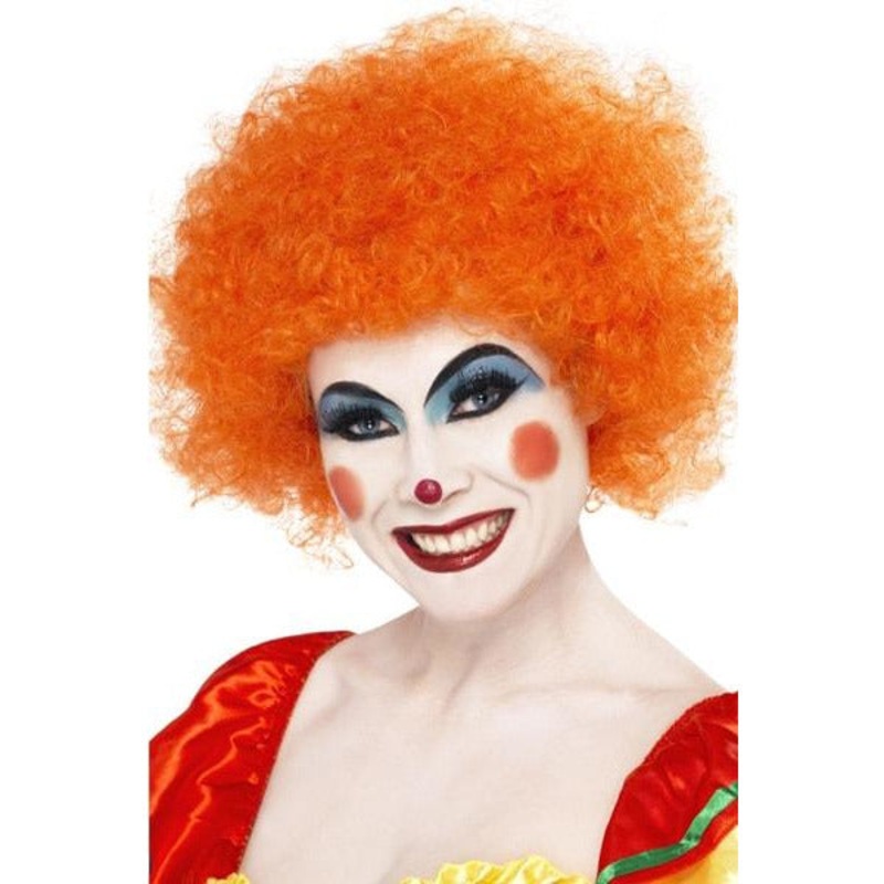 Orange Afro Wigs