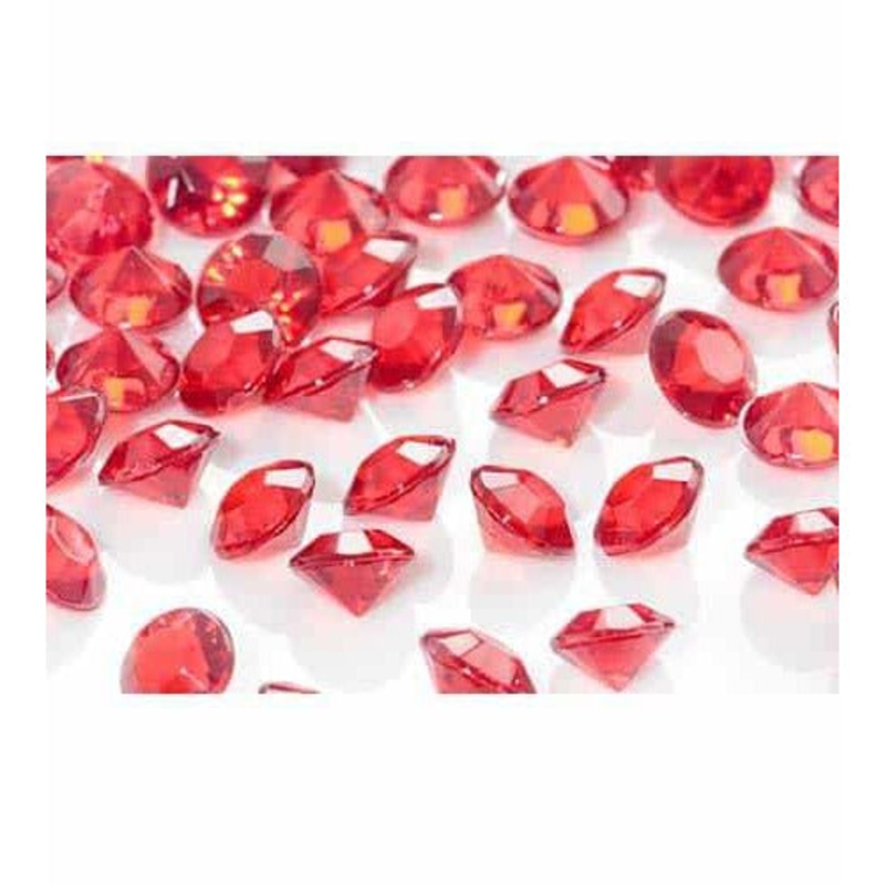 Red Tiny Table Diamantes