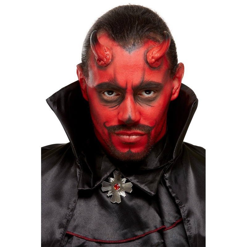 Smiffys Make-Up FX, Devil Kit, Aqua, Red & Black