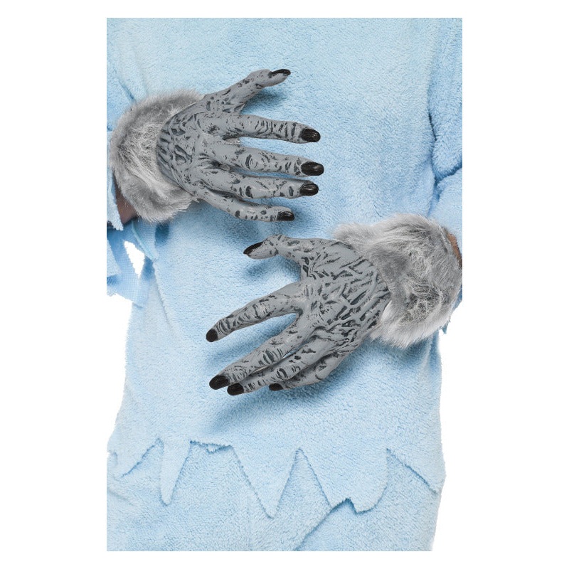 Werewolf Furry Hands, Grey