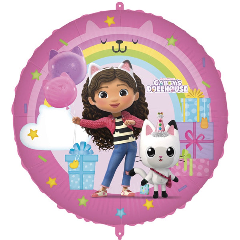 18" Dreamworks Gabby's Dollhouse Foil Balloons