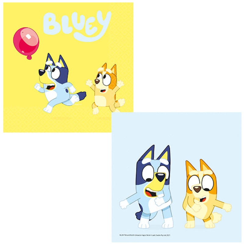 Bluey Paper Napkins 16pk