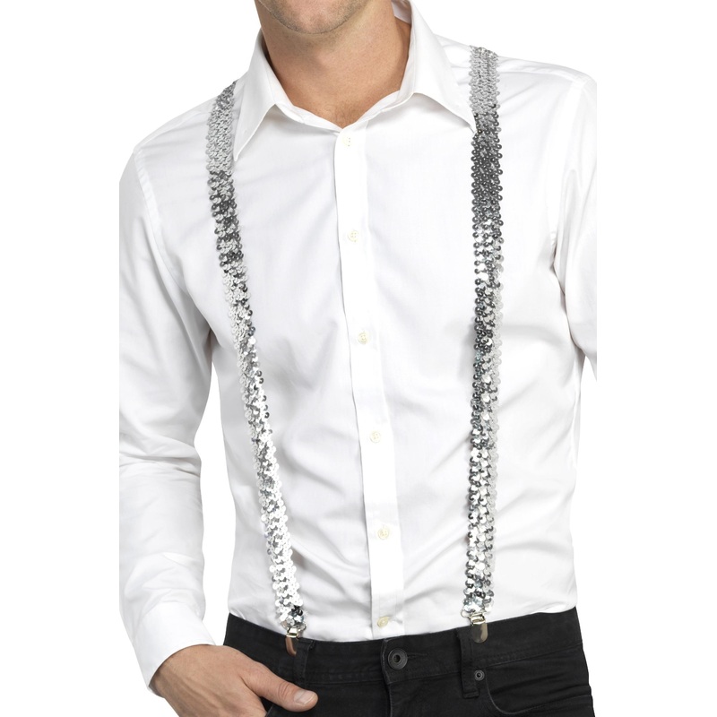 Sequin Braces, Gold
