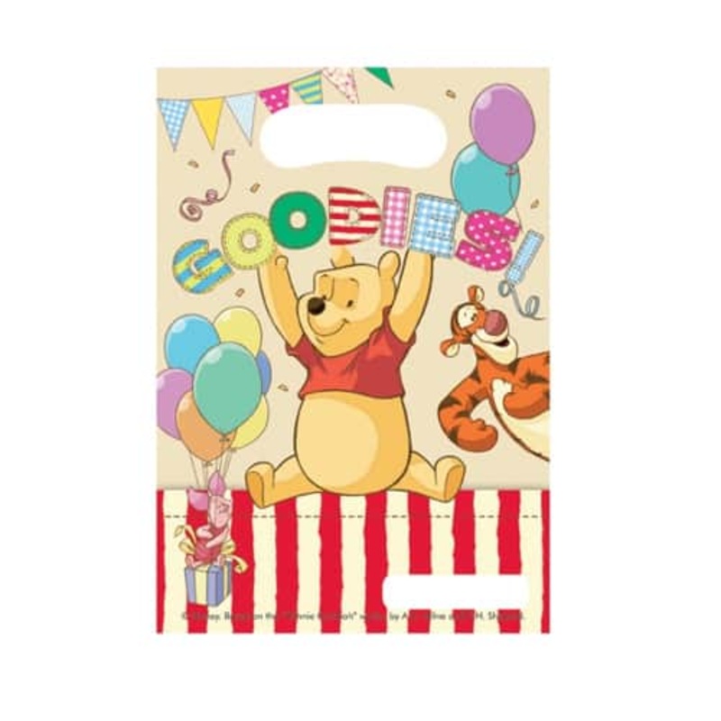 Winnie Alphabet Lootbags x6