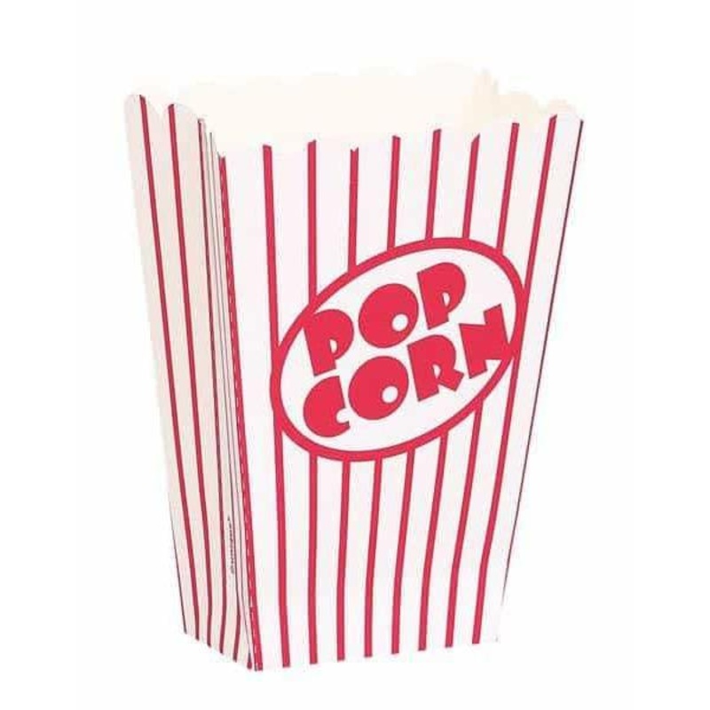 8 Small Popcorn Boxes