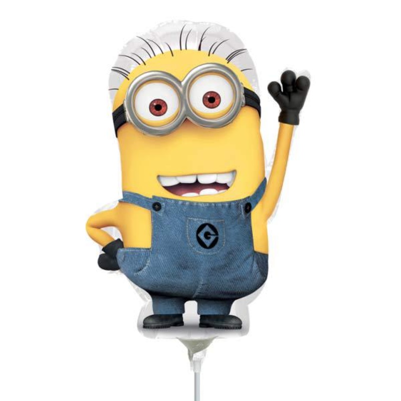 9" Minion Mini Shape Balloon