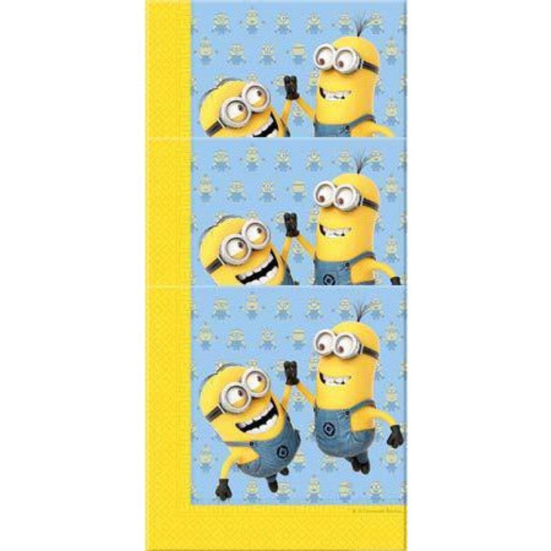 Lovely Minions Paper Napkins
