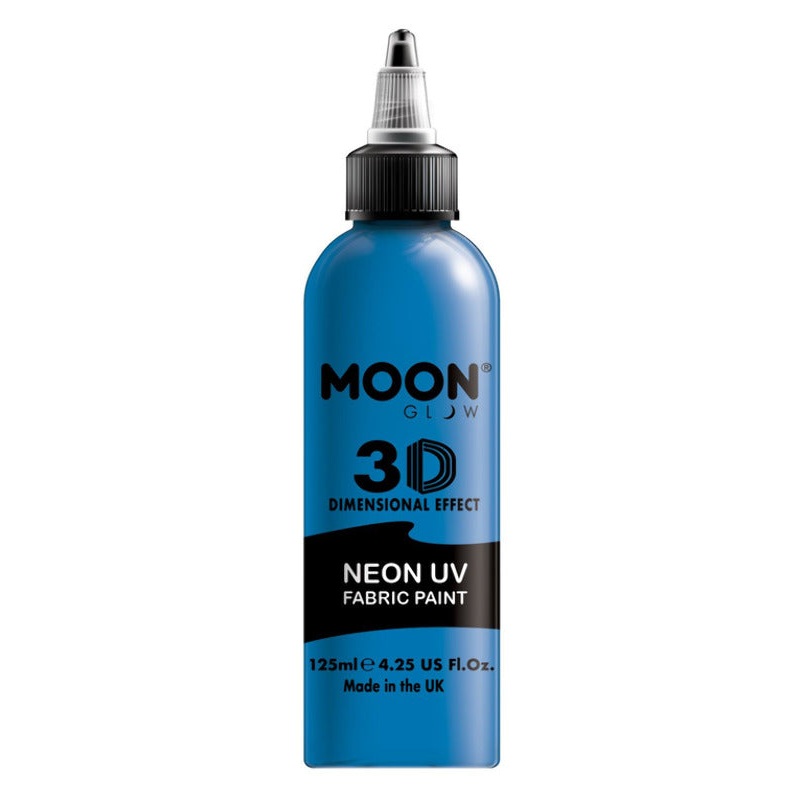 Moon Glow - Neon UV Intense Fabric Paint, Blue