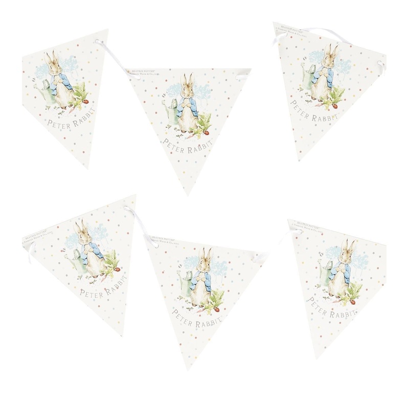 Peter Rabbit Classic Tableware Party Bunting