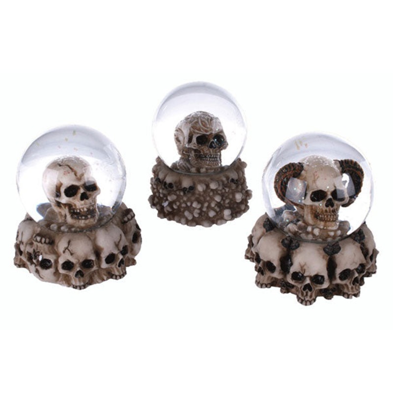 Skull Water Globe