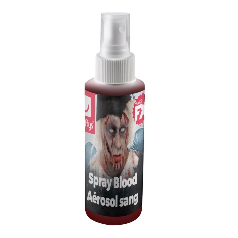 Smiffys Make-Up FX, Spray Blood, Red