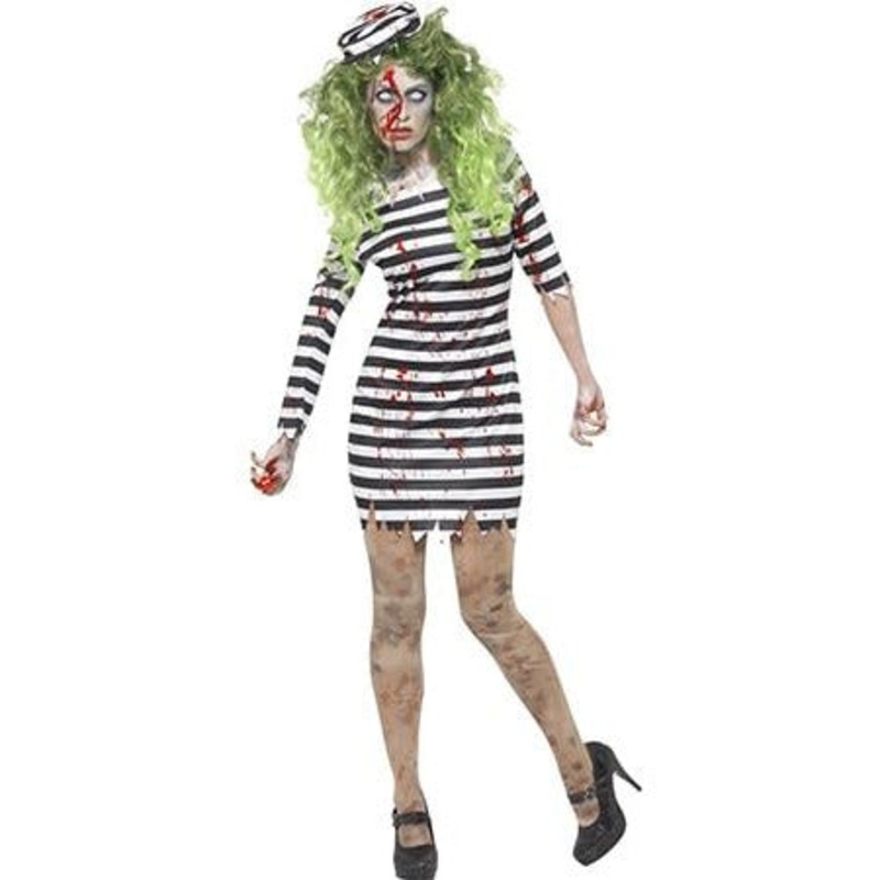 Zombie Jail Bird Costume