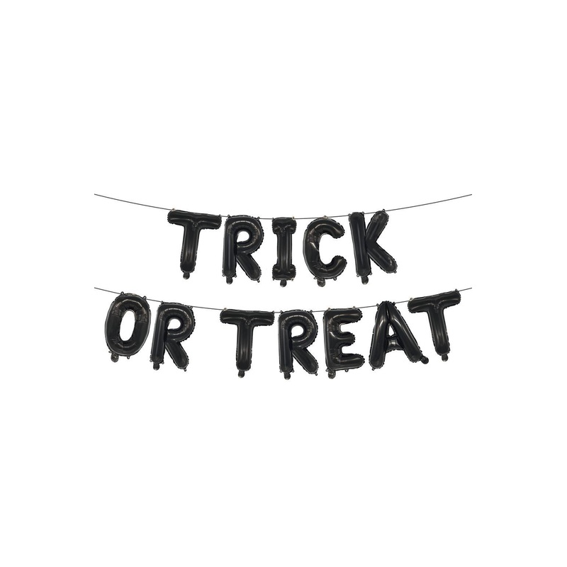 14"/36cm Trick or Treat Foil Balloon Garland