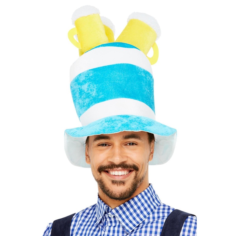 Beer Festival Beer Hat, Blue