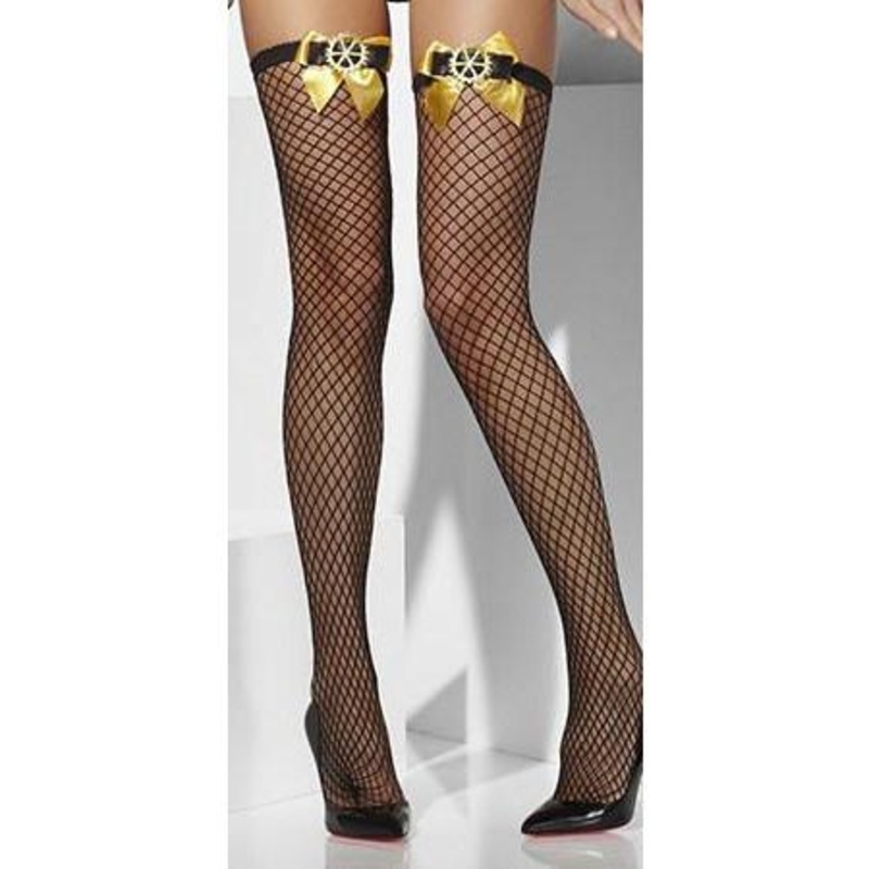 Black Lattice Net Hold Ups
