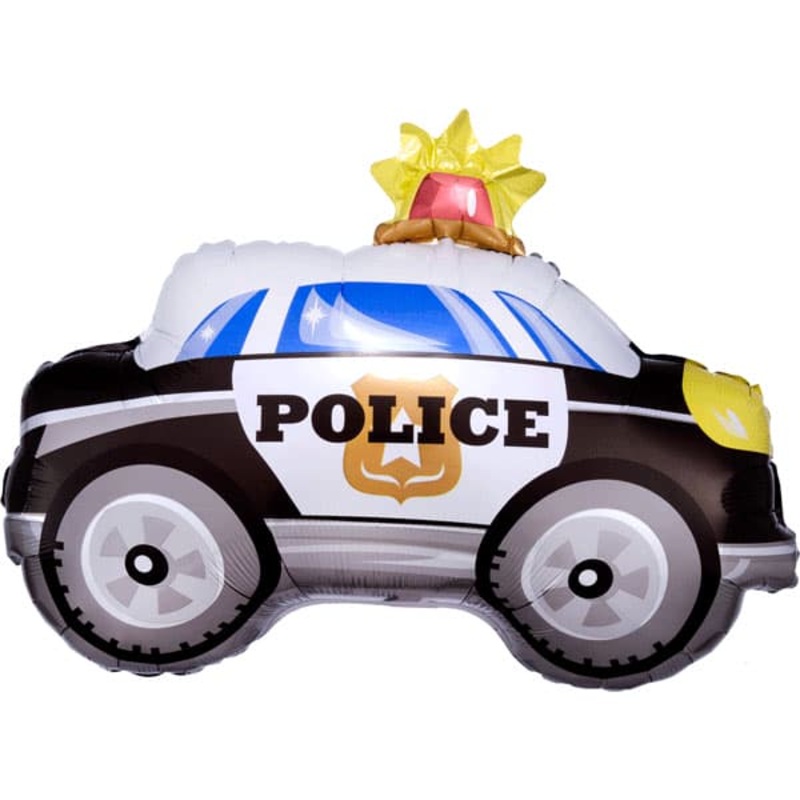 On The Road Police Car Balloon
