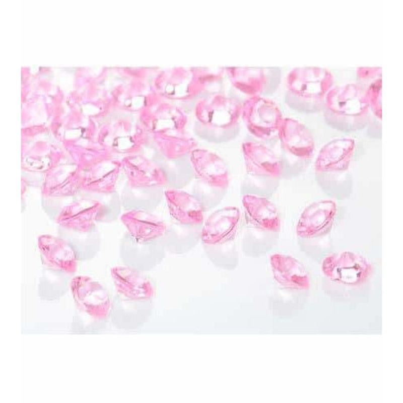 Pink Tiny Table Diamantes