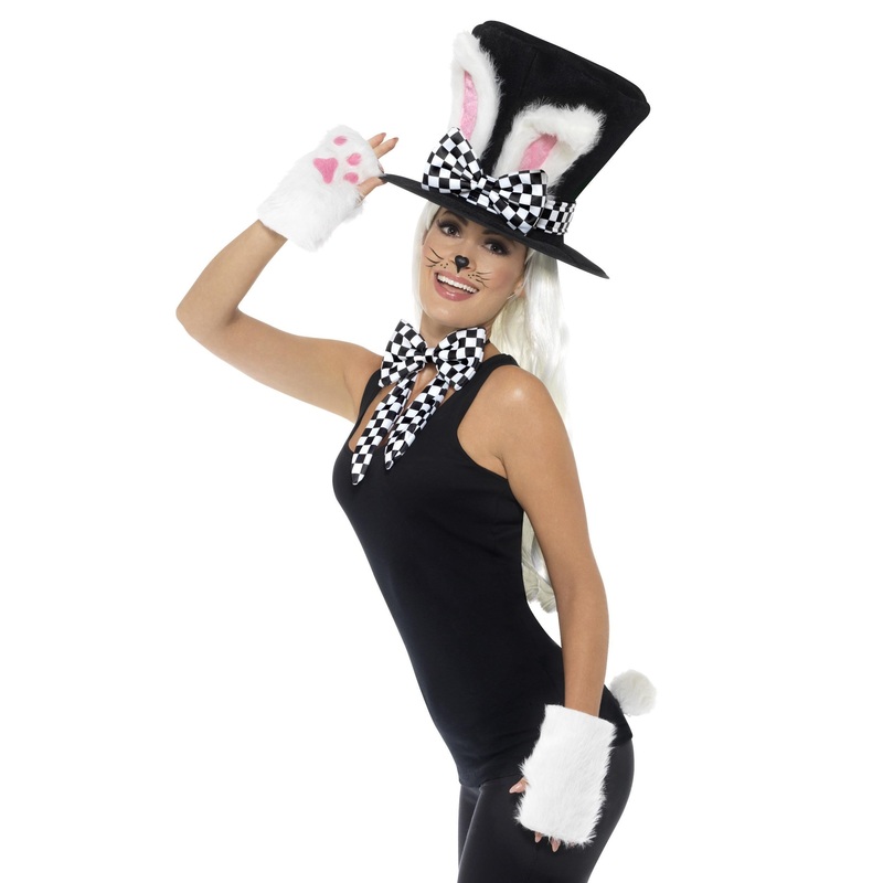 Tea Party March Hare Kit, Black & White