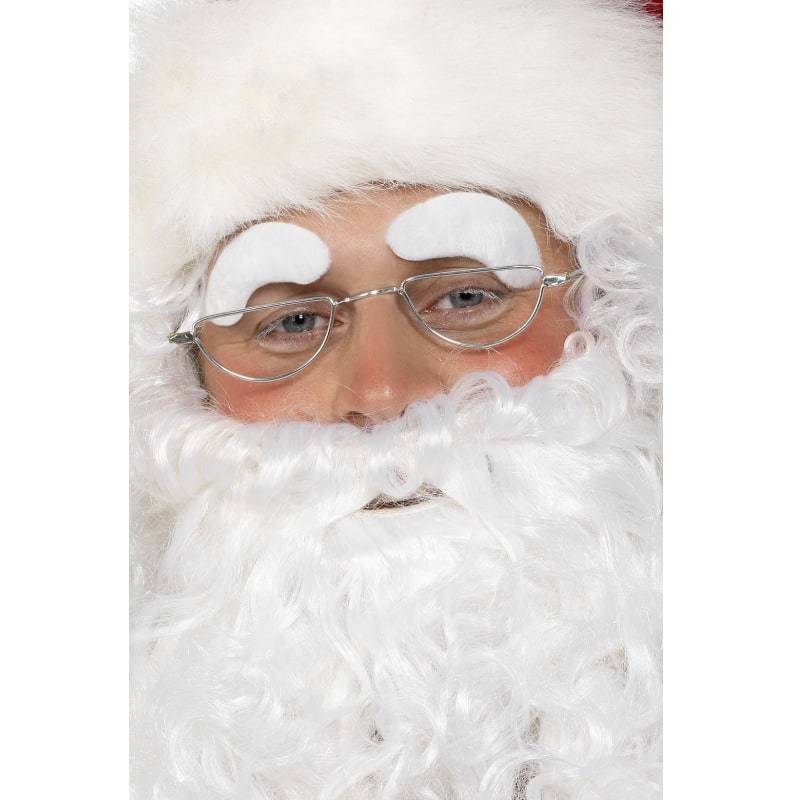 White Santa Eyebrows
