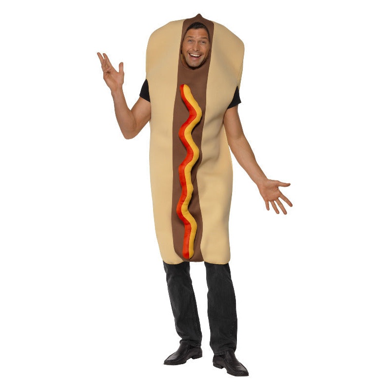 Giant Hot Dog Costume, Brown