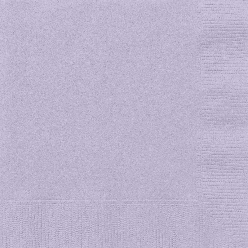 Lavender Beverage Napkins (Pack of 20)